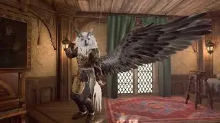 Baldur's Gate 3 - All dance animations as Owlin race(race mod)
