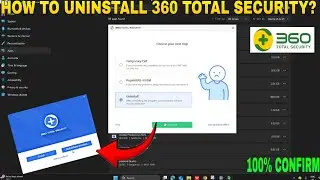 360 total security uninstall tricks and tips | 360 total security uninstall problem solve