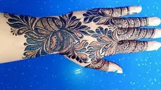 Beautiful Doha design 🥰#art #creativehenna#henna  #viralvideo 