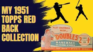 1951  Topps Red Back Set. #sportscards #baseballcards #cardmunity