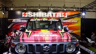 Suzuki Monster Jimny at the Tokyo Auto Salon 2019 with Shibata, R31House, & Motul