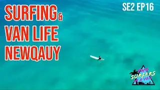 Our SURFING and VAN LIFE in NEWQUAY