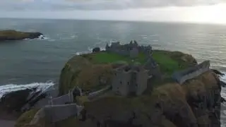Dunnottar Castle Drone Footage