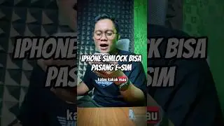 iPhone simlock bisa pakai esim, ini penjelasannya #iphone #carabelibarangdishopee #tipsiphone