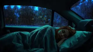Calm Rain Sounds and Soft Thunder for Deep Sleeping and Insomnia Recovery