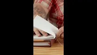Advanced Book Binding for Beginners #shorts