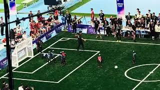 WHRGSoccer Beijing Humanoid Robot Sports Meet 5VS5 Soccer