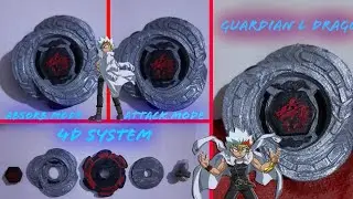 How to make Guardian L drago with cardboard || Ryuga || Beyblade Metal series