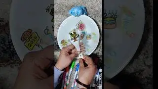 Happy new year 🎊🎊🎊 drawing and coloring with magic water pens #shorts #art #rrsarts