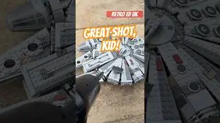 Millennium Falcon&rsquo;s first clean since the Battle of Yavin