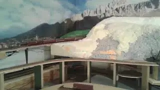 Plastico ferroviario H0+H0m in costruzione