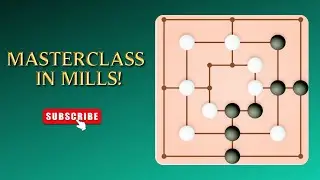Intense Mills Game Gameplay &ndash; Strategic Moves & Smart Tactics in Action!