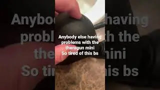 Theragun mini problems! Customer service wants original receipts, video, store info. Ridiculous