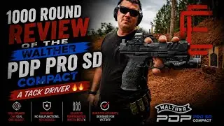 Обзор Walther PDP Pro SD Compact на 1000 патронов 🔥🔥ОТВЕРТКА ДЛЯ ЗАБИВАНИЯ ГВОЗДЕЙ