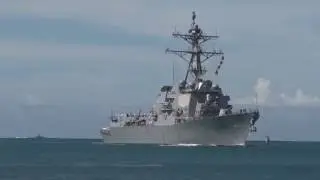 USS Howard Arrives At Pearl Harbor For RIMPAC 2016