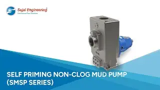 Self Priming Non-Clog Mud Pump | SMSP Series | Industrial Pumps - Sujal Engineering