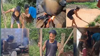 Cooking Without Gas ⛽️ ll Cooking With Firewood 🔥 &lrm;@Bitul Vlogs&nbsp;