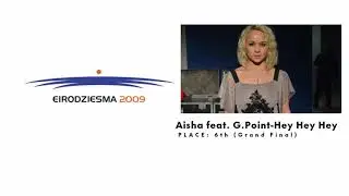 Aisha feat G.Point- Hey Hey Hey (Eirodziemsa 2009) (Latvian Pre-Selection 2009)