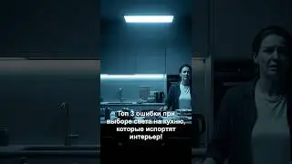 ТОП-3 ошибки при выборе цветовой температуры для кухни | Адский Ремонт #вседляремонта #интерьер