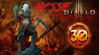 Невероятное испытание Diablo 3: 11день  HCSSF Некромант #TopRuHardCoreMarauder