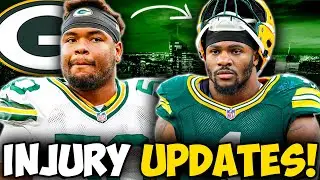 Packers Injury Updates! Zach Tom, Micah Parsons, Aaron Banks