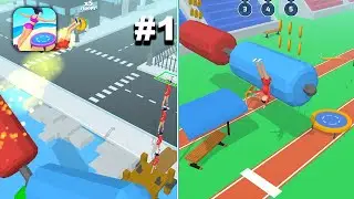 Flip Jump Stack  - New Release - Hyper Hybrid Casual - Gameplay Walkthrough (iOS & Android)