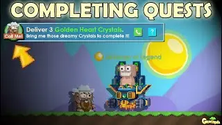 Completing ALL CRAZYJIM Questline for Ultimate Rewards! (NEW QUESTS) OMG! | GrowTopia