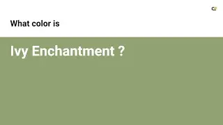 Ivy Enchantment color #93a272 hex color - Green color - Cool color 93a272