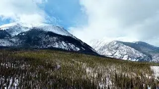 Buffalo Mountain Moving Still Life Light Snow Silverthorne Colorado Jan 30, 2026