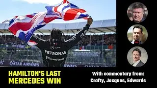 Lewis Hamilton's last Mercedes win – Last Lap Commentary Comparison 🏁