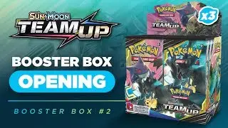 Opening 3 Pokemon Team Up Booster Boxes | Booster Box #2