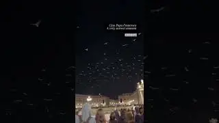 A truly surreal moment in St.Peter&rsquo;s Square