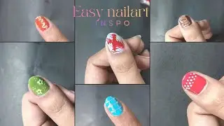 10+ Easy & cute nailart inspo || Beginners friendly || easy dotticure || Floral nails & more...
