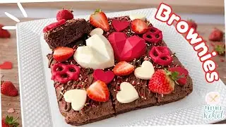 LOS BROWNIES DE CHOCOLATE MAS RICOS ¡ideales para venta o regalo y San Valentin | POSTRES CON IXCHEL