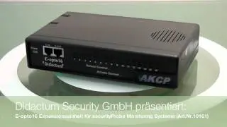 E-opto16 Modul f&uuml;r securityProbe Rack Monitoring Systeme von AKCess Pro