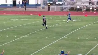 75yd Touchdown run by Brayan Medina