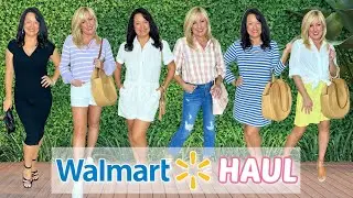 HUGE Walmart Try On Spring Haul | Perfect Spring Outfits for Women Over 40