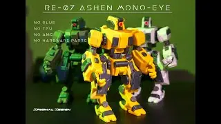 RE-07 Ashen Mono-Eye Original Design  Mecha