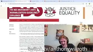 Platforming Zionism - A Closer Look at the BDS Guidelines and The Adam Friedland Show 