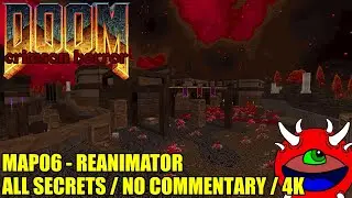 Doom 2: Crimson Horror - MAP06 Reanimator - 100% Secrets