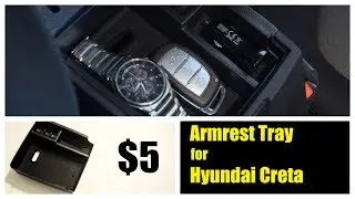 Center Arm Rest Tray | Hyundai Creta