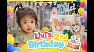 Livi Turns 2 🎂 | Backyard Water Play, Family & Filipino Food