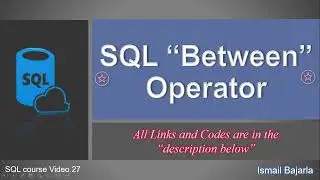 27 SQL Between Operator