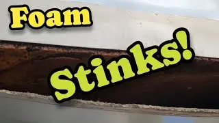 Why I would never use spray foam in a van build. It really stinks.