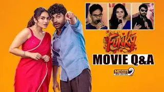 PROMO - FUNKY Team Interview by Suma | Vishwak Sen, Kayadu Lohar | Anudeep KV | Mega9tv