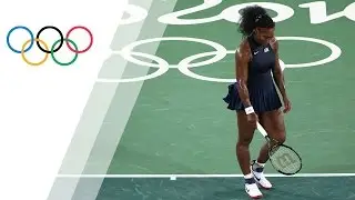 Favourite Serena exits early