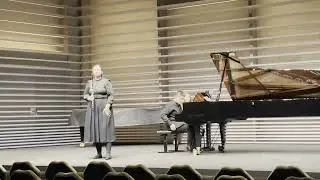 Maria Lewicka - Poulenc Sonate for flute and piano I and II mvt.