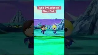 &ldquo;Use Precaution&rdquo; They Said #mii #miitopia #shorts