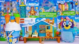 Bluey Toy Collection Unboxing Review 🌊 Bluey's Beach Cabin Playset & Bluey Sand & Water Playset