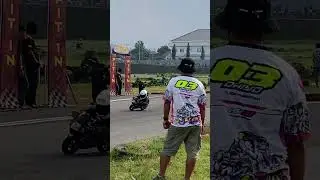 Race mini gp Usia 5-11 tahun di event motoprix 2025 sirkuit boyolali